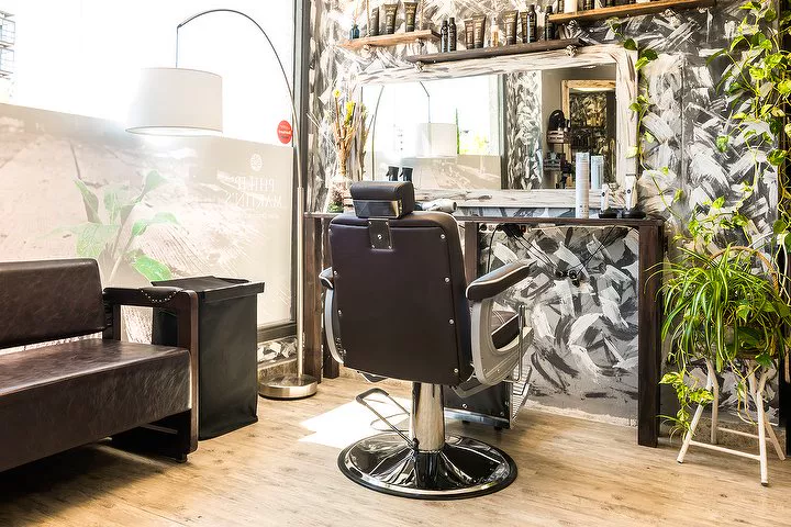Puesto de barbería